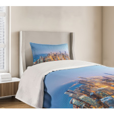 Vibrant City Bedspread Set