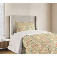 Summer Vacation Women Bedspread Set