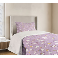 Rainbow Animals Bedspread Set