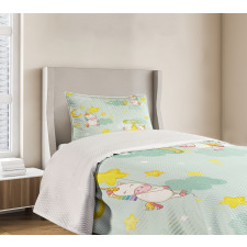 Night Animals Bedspread Set