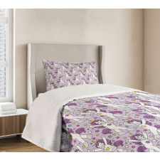 Colorful Stars Bedspread Set