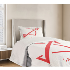 Simple Pattern Bedspread Set