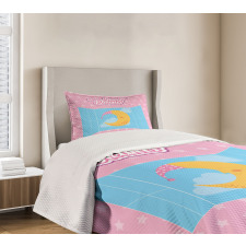 Moon Sky Window Bedspread Set