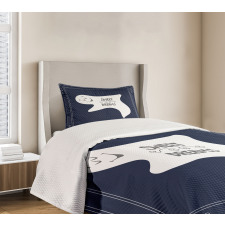 Sleeping Ghost Bedspread Set