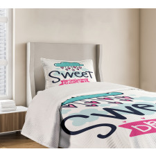 Cartoon Clouds Bedspread Set