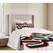 Teenage Boys Name Bedspread Set