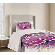 Popular Name Cartoon Bedspread Set