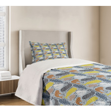 Abstract Colorful Ocean Bedspread Set