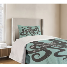 Inspiration Message Graphic Bedspread Set