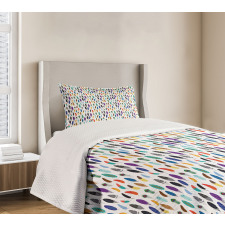 Aztec Culture Motifs Bedspread Set