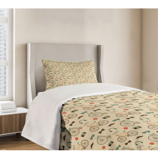 Hipster Nostalgic Bedspread Set