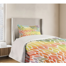 Funky Floral Colorful Bedspread Set