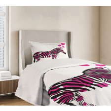 Romantic Animal Bedspread Set