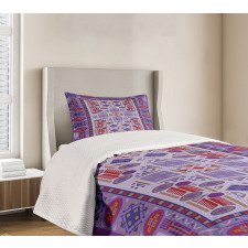 Timeless Eastern Motif Bedspread Set