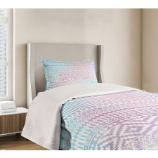 Triangles Zigzag Stripes Bedspread Set