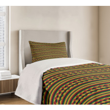 Colorful African Bedspread Set