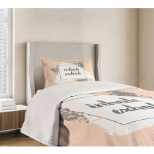 Pastel and Grunge Bedspread Set