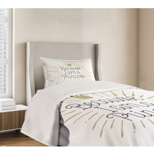 Calligraphy Art Bedspread Set