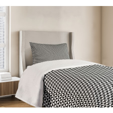 Triangles Contrast Bedspread Set