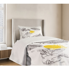 Organic Farm Bedspread Set