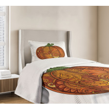 Style Pumpkin Bedspread Set