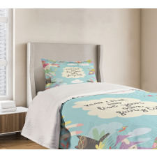 Keep Calm Fairytale Bedspread Set