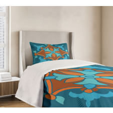Folkloric Pattern Bedspread Set