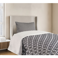 Crocked Wire Netting Bedspread Set