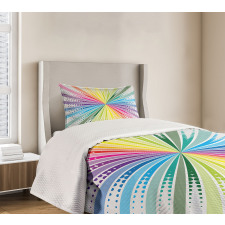 Retro Burst Bedspread Set