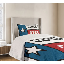 State Flag Design Bedspread Set