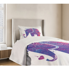 Heart Bedspread Set