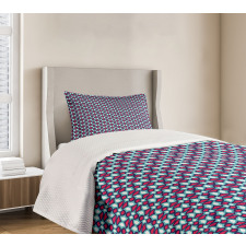 Retro Curves Boho Bedspread Set