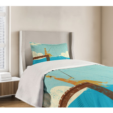 Underwater Life Design Bedspread Set