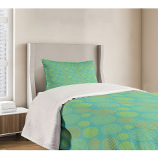 Shape Section Grapefruit Bedspread Set