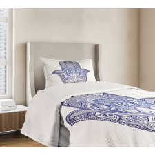 Paisleys Flowers Bedspread Set