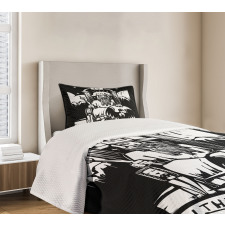 Emperor Card Artwork Bedspread Set