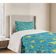 Fractal Shapes Bedspread Set