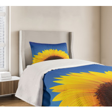 Sunflower Leaf Bedspread Set