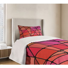 Colorful Mosaic Pattern Bedspread Set