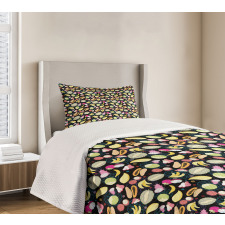 Graphic Exotic Fruits Bedspread Set