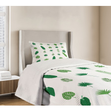 Tree Species Nature Bedspread Set