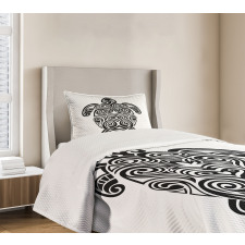 Maori Turtle Bedspread Set