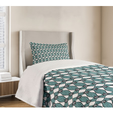 Retro Traditional Pattern Bedspread Set