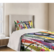 Bull's Eye Bedspread Set