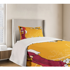 Geisha Lady Bedspread Set