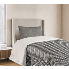Checkerboard Texture Bedspread Set