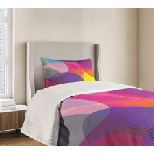 Colorful Circles Bedspread Set