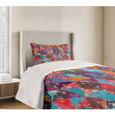 Colorful Traditional Bedspread Set