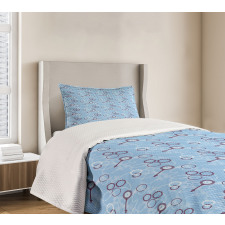 Keys Gears and Chains Bedspread Set