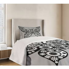 Silhouette Butterfly Bedspread Set